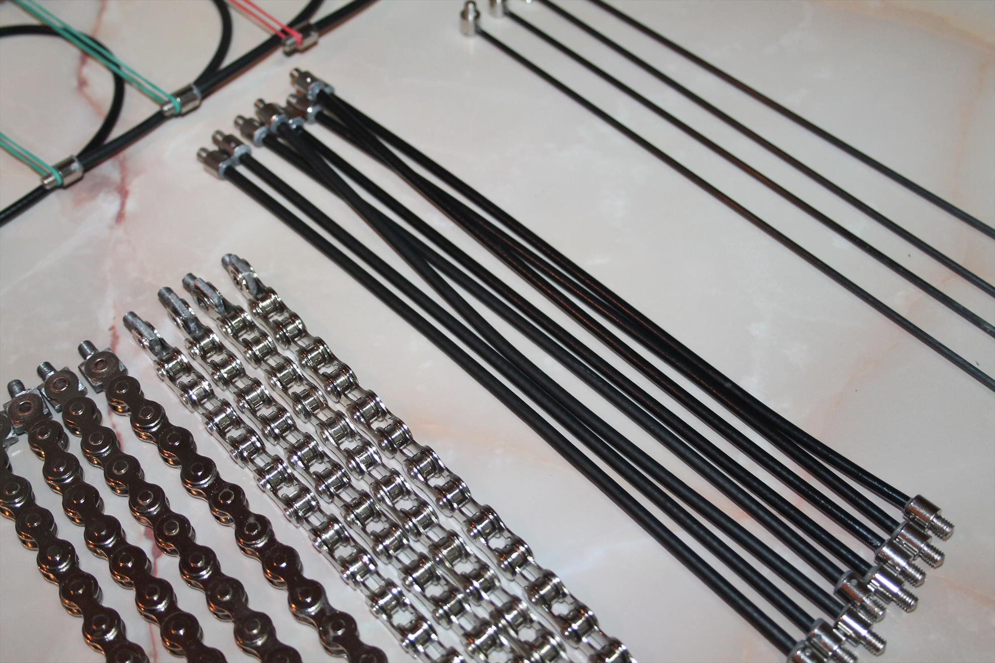 Tije CARBON...Tije FLEXIBILE... LantBicicleta Inox...HANDMADE - bobiins-070.JPG